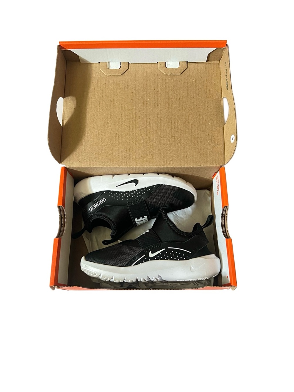 Nike Flex Runner 4 (TD) Black White Sneaker Size 9c